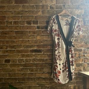 Maeve Faux Wrap Dress